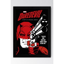 Daredevil Çerçeveli Tablo - Marvel Dizi Poster Tablo