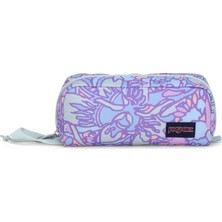 Perfect Pouch Fluid Floral Pastel Lilac Kalem Çantası