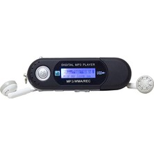 Temiz Pazar Pi̇lli̇ Parmak 4 gb Dahi̇li̇ Hafızalı MP3 Player