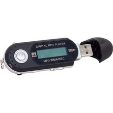 Temiz Pazar Pi̇lli̇ Parmak 4 gb Dahi̇li̇ Hafızalı MP3 Player