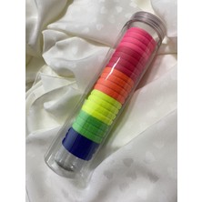 Shiny Ever Tüp Lastik Toka Fuşya Pembe Turuncu Sarı Yeşil Lacivert