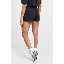 Nike Sportswear Chill Terry Yüksek Belli Dar Kesim Siyah Kadın Spor Şort