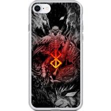 Dali Design Apple iPhone 7 Uyumlu Şeffaf Kılıf Berserk Tasarımlı 2