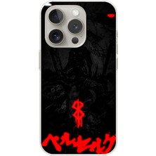 Dali Design Apple iPhone 13 Pro Uyumlu Şeffaf Kılıf Berserk Tasarımlı 3