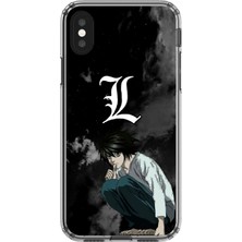 Dali Design iPhone x Uyumlu Şeffaf Kılıf L Tasarımlı