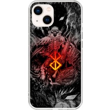 Dali Design Apple iPhone 14 Uyumlu Şeffaf Kılıf Berserk Tasarımlı 2