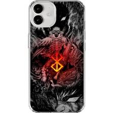 Dali Design Apple iPhone 12 Uyumlu Şeffaf Kılıf Berserk Tasarımlı 2