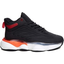 Celira Gcl Siyah Beyaz Erkek Basket Sneaker Spor Ayakkabı