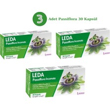 Leda Passiflora 30 Kapsül 3 Adet