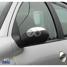 Ebal Oto Citroen C3 Krom Ayna Kapağı 2 Prç. 2002-2009 P. Çelik