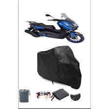 Arora Max Pro Uyumlu Siyah Motorsiklet Branda, Motor Örtüsü