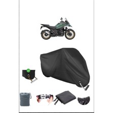 Breen Bmw R 1300 Gs Için Kilit Uyumlu Siyah Motosiklet Branda, Güvenli, Su Geçirmez