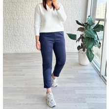 Leilaa Duble Paça Süet Pantolon