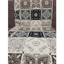 Livory Home Savan Çok Amaçlı Halı-Kilim Örtüsü Kare Bej