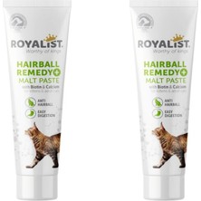 Royalist Kedi Tüy Yumağı Önleyici Malt Paste 100 gr x 2 Adet