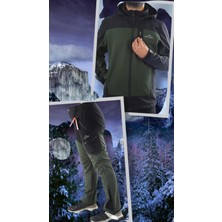 Snowmount Siyah Haki Trail Softshell Su İtici Rüzgar Geçirmez Mont Ceket