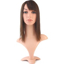 Peruk Market Fiber Sentetik Tepelik - Açık Kahverengi