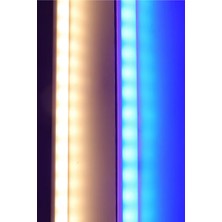 Demir Led Alüminyum Kasalı Çubuk Barled 12V 72 Ledli 5730 Opak Cam Beyaz LED