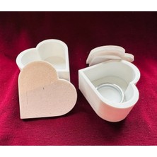 3D Baskı Kalp Şeklinde Hediye Kutusu 5li