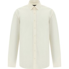 Uzun Kol Slim Fit Dar Kesim Klasik Desenli Pamuk Gömlek