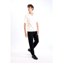 Bgw Beli Bağcıklı Cepli Düz Paça Basic Jogger Pantolon