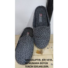 Gezer Kadın Kışlık Çıkarabilir Keçe Rahat Taban Ev Bahçe Terliği