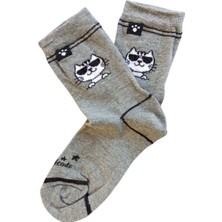 Butik Erkek Çocuk 4 Adet Hayvan Desenli Soket Çorap 0-1, 1-2, 3-4, 5-6, 9-10,11-12 Yaş