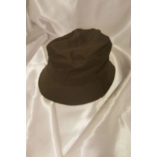 Rahan Şapka Bucket Şapka Balıkçı Kova Şapka Unisex Yuvarlak Şapka Haki
