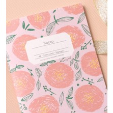 Apica Hocco A6 Defter Çiçek Çizgili