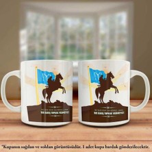 Asilmeydan Çift Yön Renkli Baskılı IYI - Kayıboyu - At - Toprak Vermeyiz - Kupa Bardak