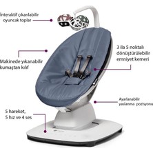 4moms Mamaroo 5.0 Elektrikli Ana Kucağı - Slate Blue