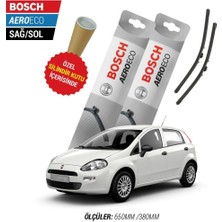 Fiat Punto 2008  Silecek Takımı Bosch Aeroeco