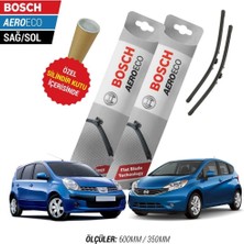 Nissan Note 2007  Silecek Takımı Bosch Aeroeco