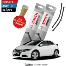 Honda Civic Hb 2015  Silecek Takımı Bosch Aeroeco