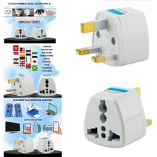 Derwell Ingiltere, Hong Kong, Irlanda, Kıbrıs Seyahat Fişi Adaptörü Tip G Plug Adapter Üniversal 3 Pinli