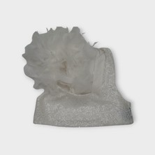 Narely Otriş Detaylı Beyaz Etek&crop Takım