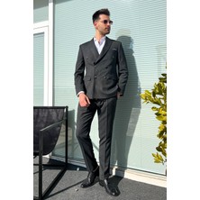 Erkek Kruvaze Takım Elbise 4027