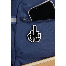 Rozzy Lab Kahretsin! No.1 Pin - Rozet - Ahşap - Broş - Yaka Çanta Aksesuar