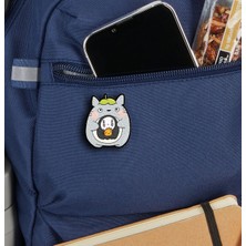 Rozzy Lab Totoro Cute - Rozet - Broş - Yaka Çanta Aksesuar