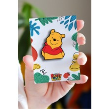 Rozzy Lab Winnie The Pooh - Rozet - Broş - Yaka Çanta Aksesuar