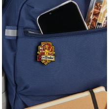 Rozzy Lab Hogwarts 4lü Rozet Set - Gryffindor Slytherin Hufflepuff Ravenclaw - Broş - Yaka Çanta Aksesuar