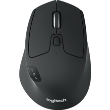 M720 Triathlon Windows/mac Için Kablosuz Mouse (Bluetooth, Unifying, Easy-Switch - Üç Cihaz Arasında Kolayca Geçiş Sağlar) Siyah