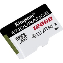 High-Endurance 128GB Microsd Hafıza Kartı, Güvenlik ve Araç Kameraları Için 95MB/S-45MB/S Okuma ve Yazma Uhs-1 SDCE/128GB, Siyah/beyaz