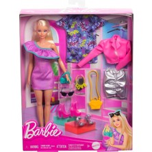 Barbie 2024 Barbie Fashions & Accessories Set Doll (HYT61)