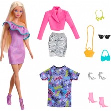 Barbie 2024 Barbie Fashions & Accessories Set Doll (HYT61)