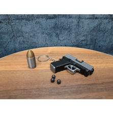 Mipek Oyuncak Glock - Anahtarlık - Gri