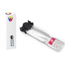 PlusPrint Epson Workforce Pro WF-C5290RDTW Bam Muadil Kartuş Kırmızı 60ML