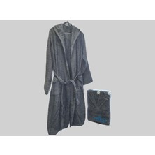 OKYANUS COLLECTION Kapüşonlu Bornoz