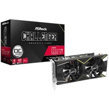 Asrock RX5600XT 6gb Xt Challenger D 6g Oc Gddr6 192BIT HDMI Dp Pcıe 16X V4.0