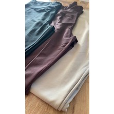 ShineUp Yüksek Bel, Slim Fit, Toparlayıcı Kadın Tayt (Likralı)